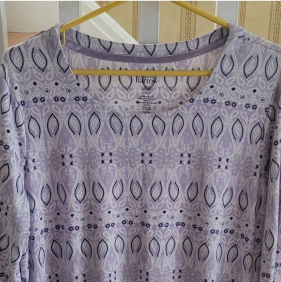 CROFT & BARROW Intimates Purple Night Gown Size Large - Picture 3 of 4